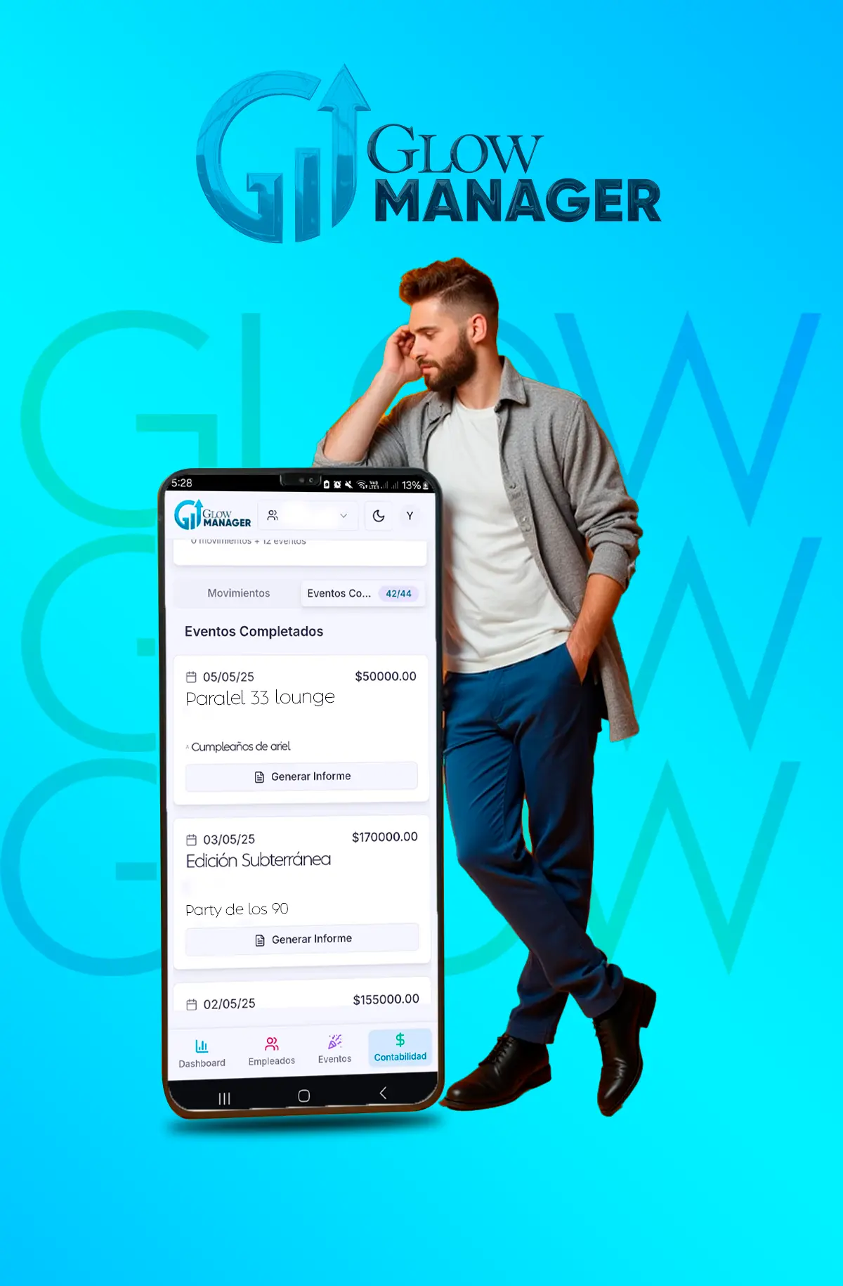 Panel de GlowManager